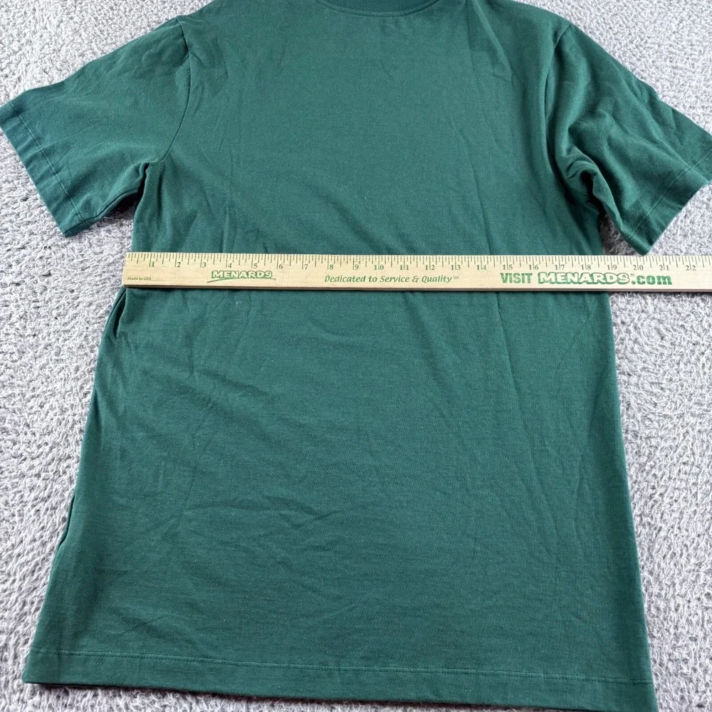 Nike T Shirt Mens S Green Happy‎ Holidays Christmas Tree Graphic Print Tee